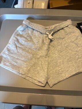 Target Women’s Heather Gray Drawstring Athletic Shorts